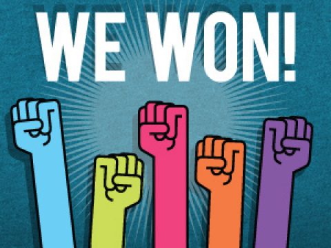 We won!